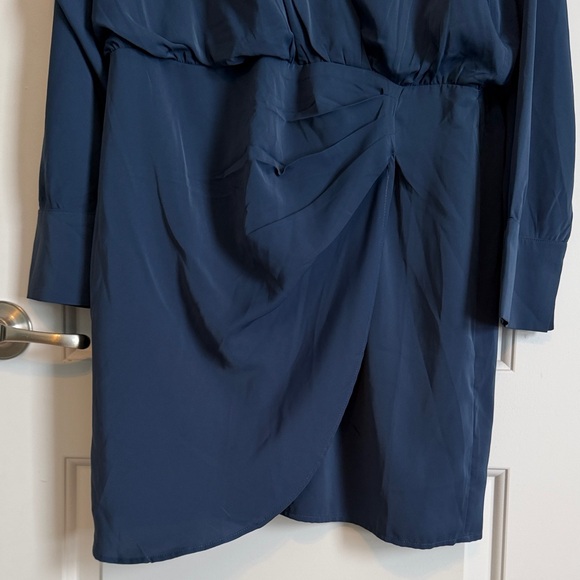 Abercrombie & Fitch Deep Blue Long Sleeve Dress - Picture 3 of 6